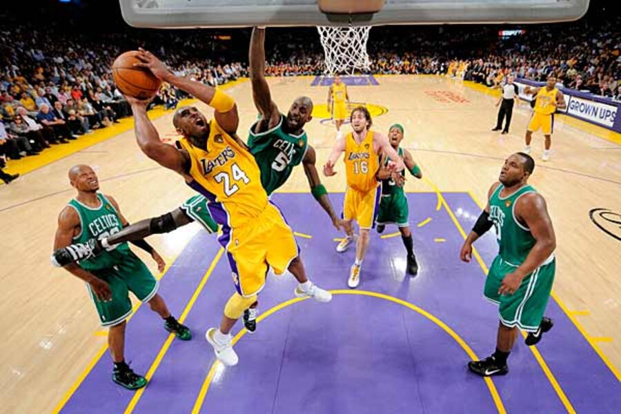 Los Angeles Lakers กับ Boston Celtics