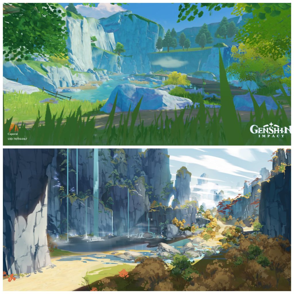 การออกแบบกราฟิกและดนตรี: ศิลปะที่ทำให้ Genshin Impact เป็นมากกว่าเกม
